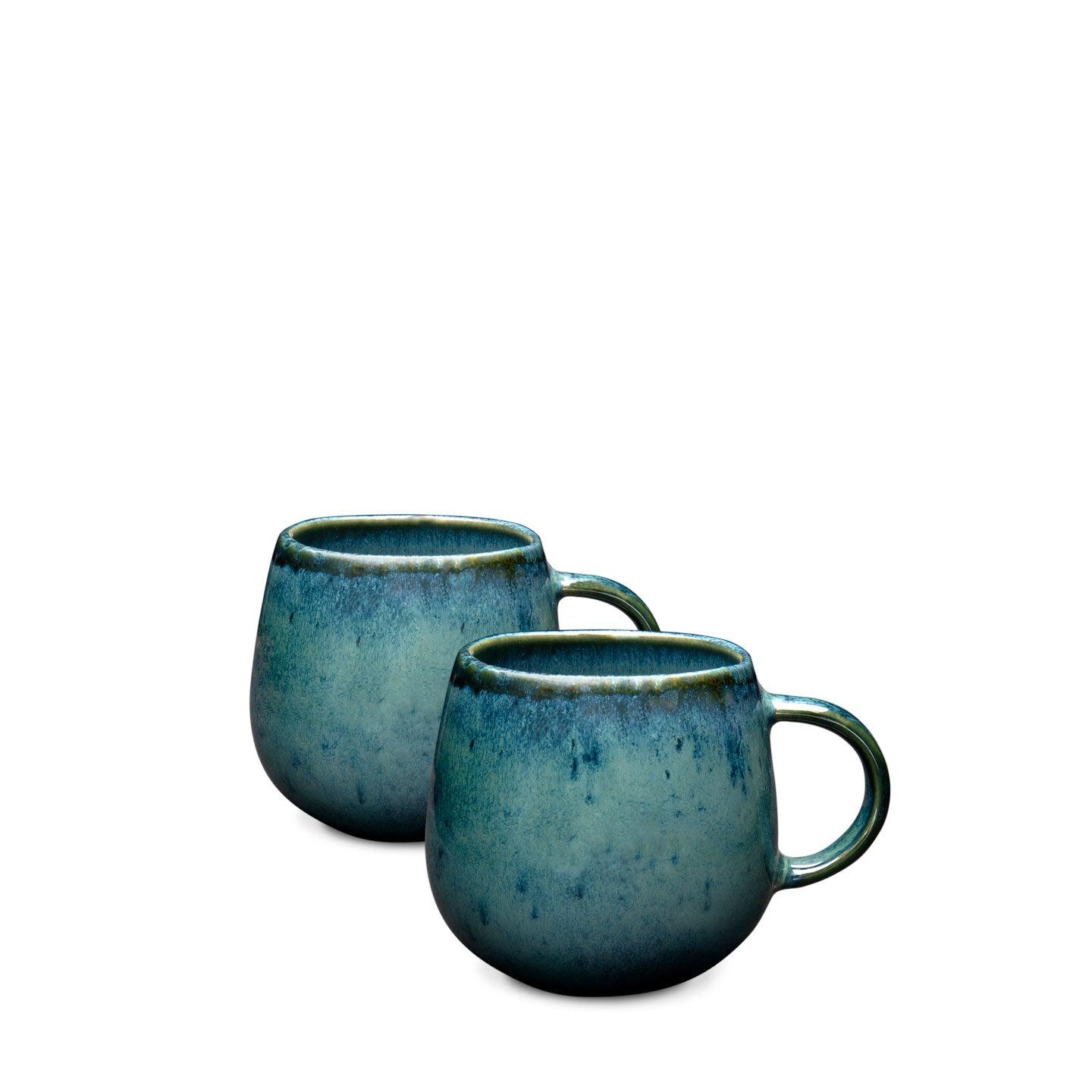 Amazonia | Tea Cups | Set of 2 - Mystique Ceramics