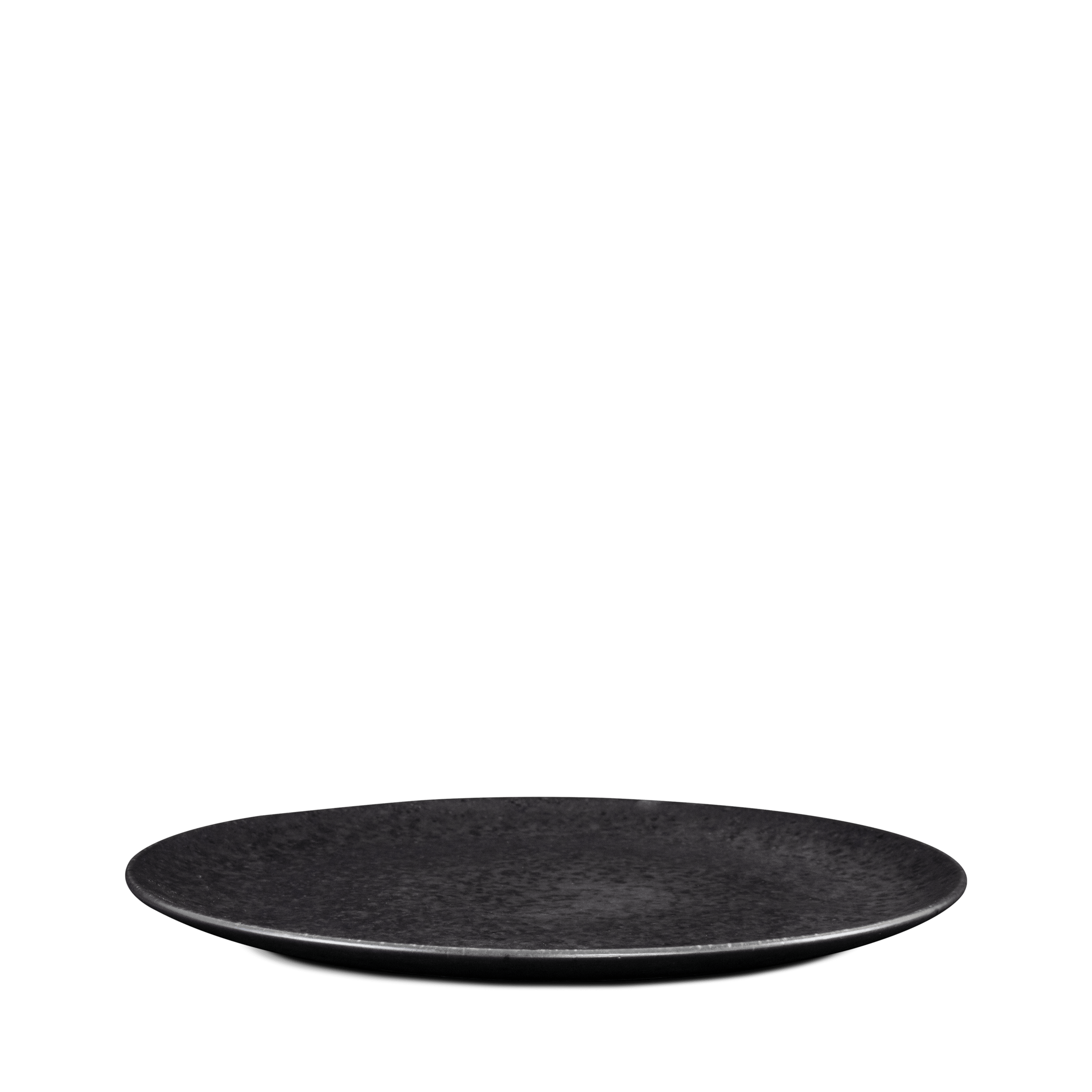 Black Stone | Dinner Plates | Set of 4 - Mystique Ceramics