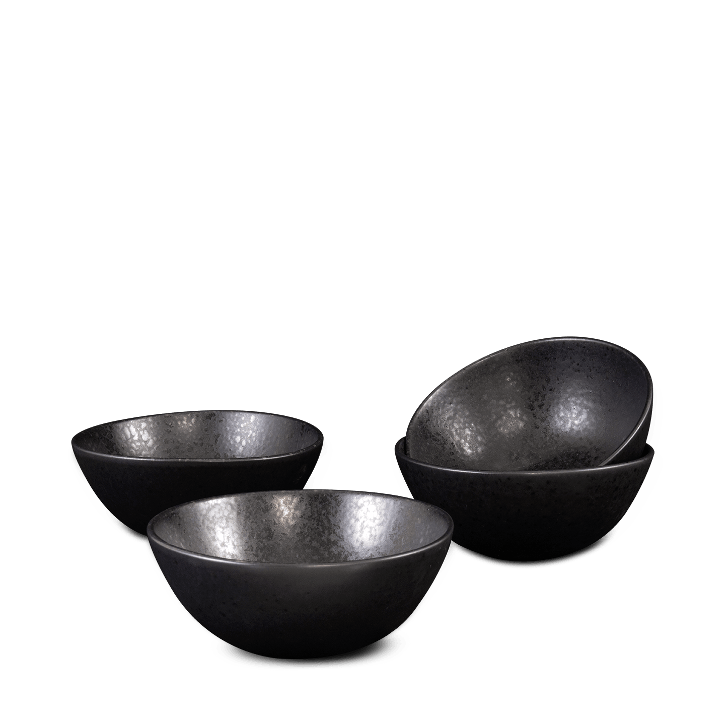 Black Stone | Cereal Bowls | Set of 2 - Mystique Ceramics