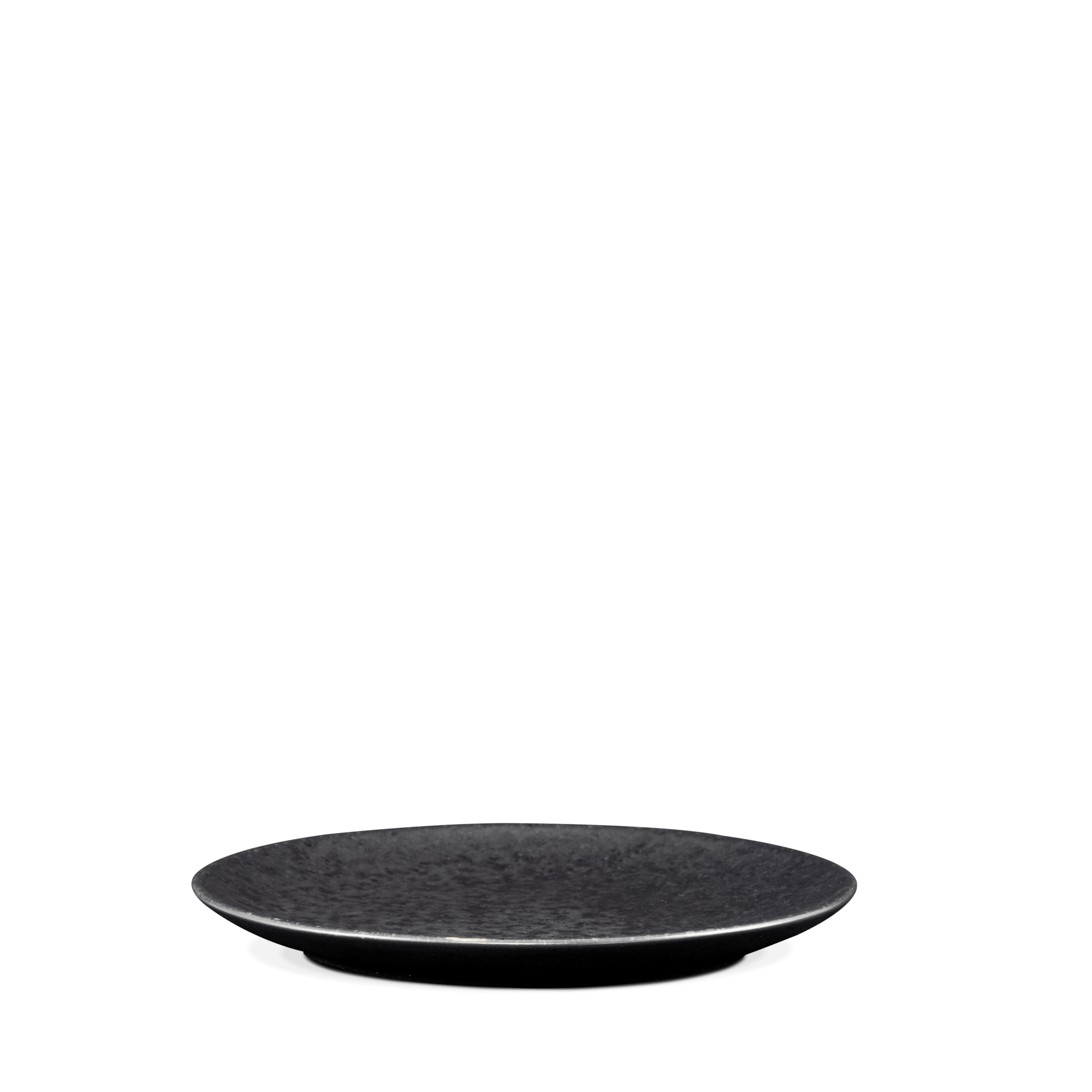 Black Stone | Dessert Plates | Set of 4 - Mystique Ceramics