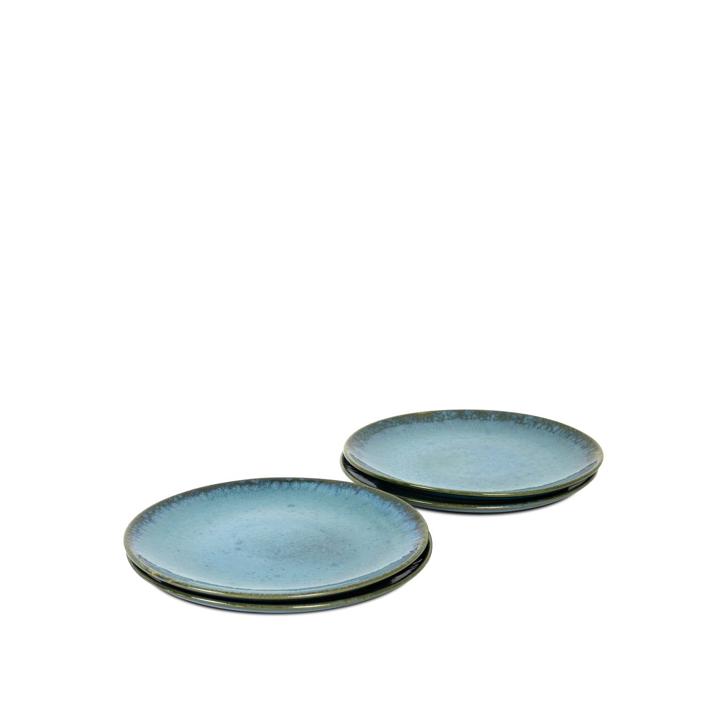 Amazonia | Dessert Plates | Set of 4 - Mystique Ceramics